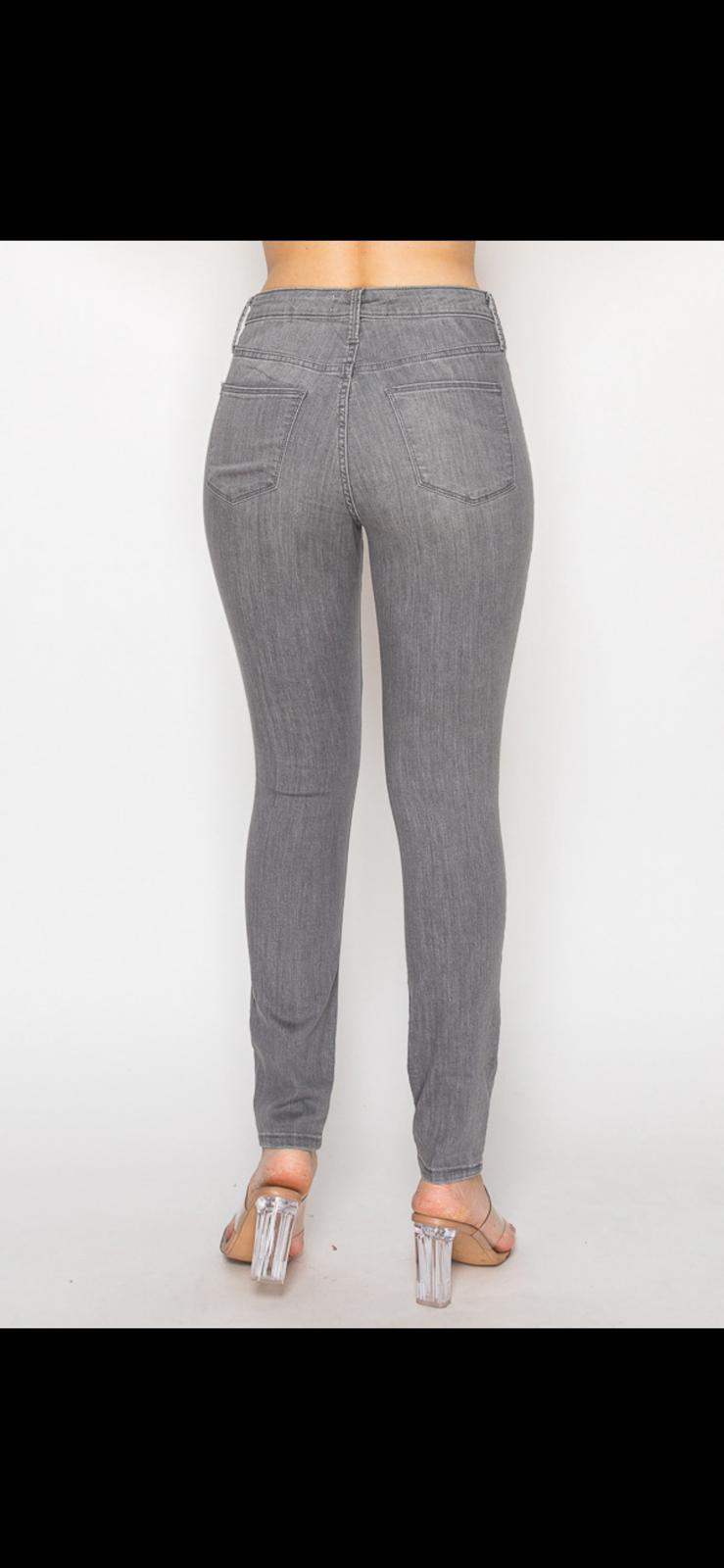 Womans Grey skinny jeans