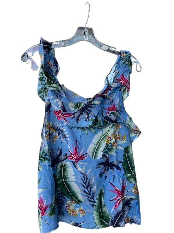 Womans floral design tank tops