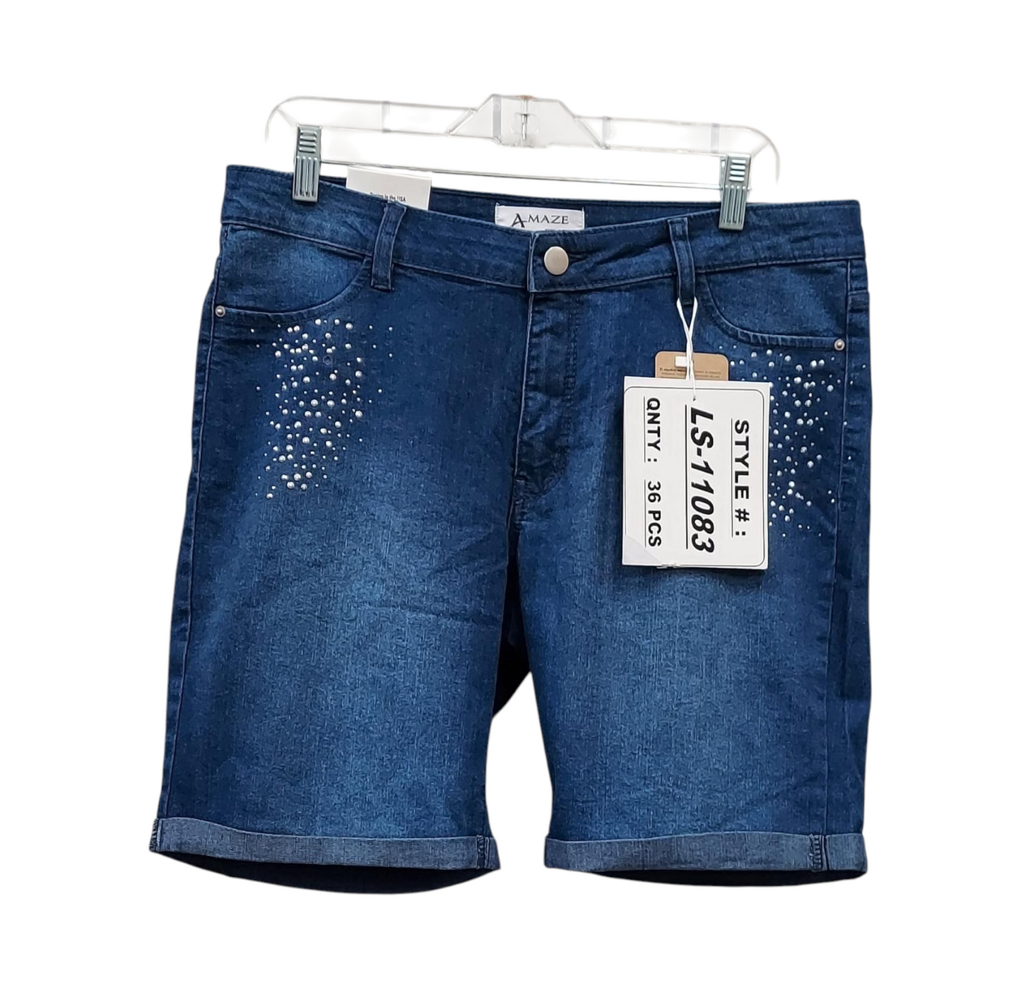 WOMEN'S DEMIN JEANS SHORT'S WHOLESALE COLLECTION