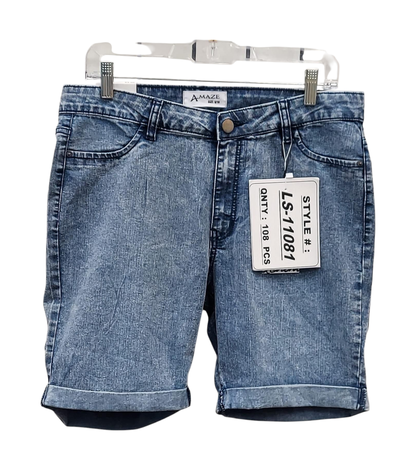WOMEN'S DEMIN JEANS SHORT'S WHOLESALE COLLECTION