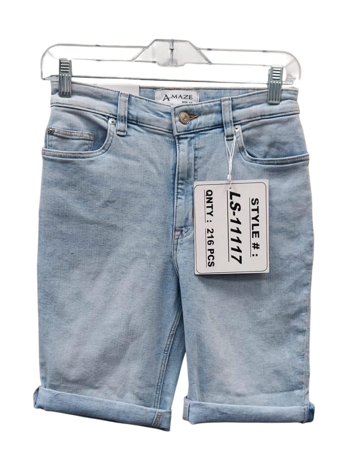 WOMEN'S DEMIN JEANS SHORT'S WHOLESALE COLLECTION